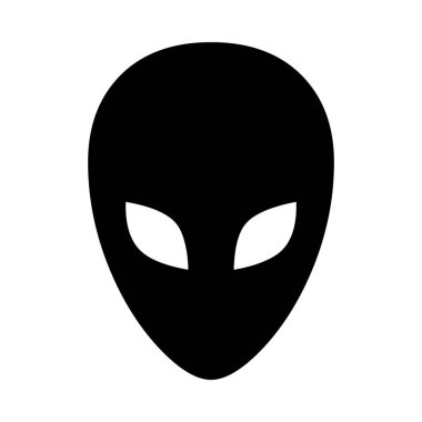 Maske. Web simgesi basit illüstrasyon