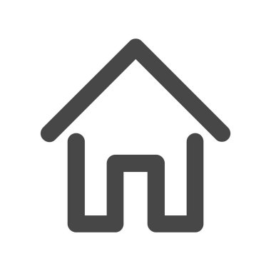 ev simgesi vektör illüstrasyonu