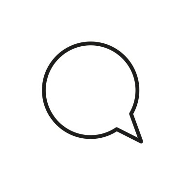 konuşma balonu ikonu vektör illüstrasyon tasarımı