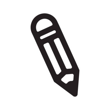 Kurşun kalemlerin vektör illüstrasyon simgesi 