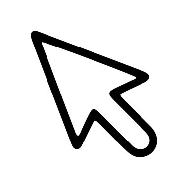 imleç simgesi, vektör illüstrasyon tasarımı