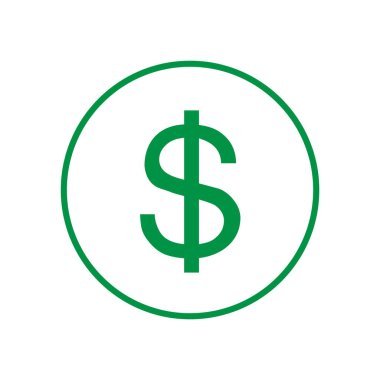 Doları vektör çizim