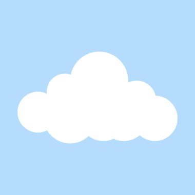 bulut web vektör simgesi