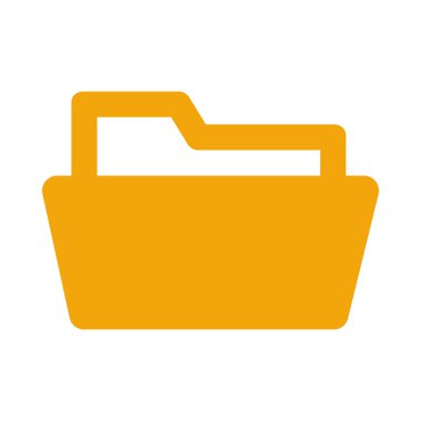 asgari vektör illüstrasyonu, dizin simgesi