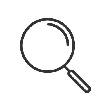 Arama simgesi vektör illüstrasyonu