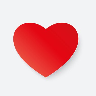 Arka planda kalp ikonu var. Aşk logosu kalp çizimi.