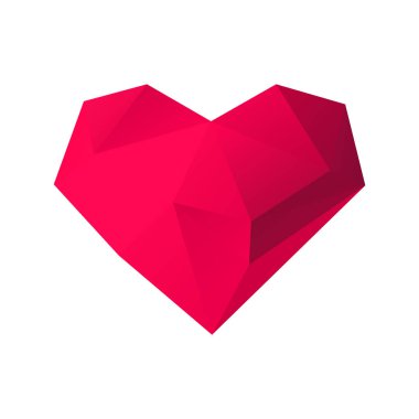 Arka planda kalp ikonu var. Aşk logosu kalp çizimi.