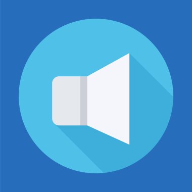 ses simgesi vektör illüstrasyonu