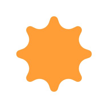 sonbahar yaprak ikonu vektör illüstrasyonu