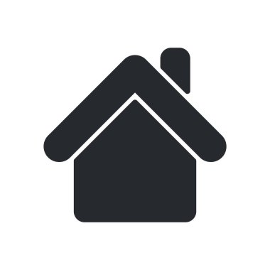 ev simgesi vektör illüstrasyonu