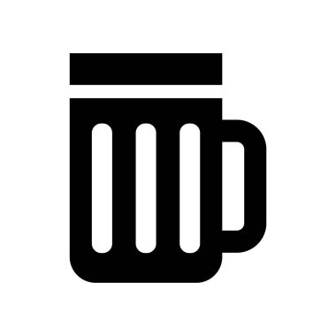 bira ikonu vektör illüstrasyonu