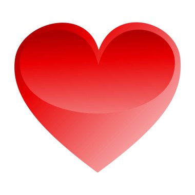 Arka planda kalp ikonu var. Aşk logosu kalp çizimi.