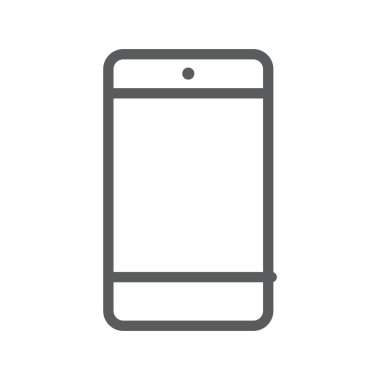 Telefonun vektör illüstrasyon simgesi 