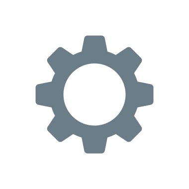 Seo modern simgesinin vektör illüstrasyonu, ayarlar, dişliler