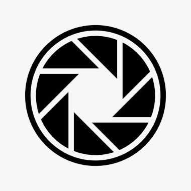 kamera çekim simgesi. vektör çizim