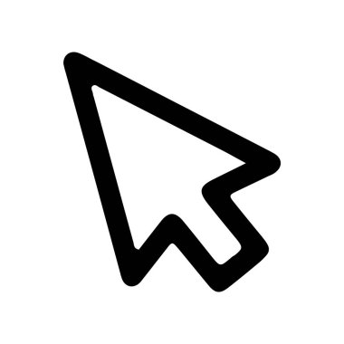 imleç simgesi, vektör illüstrasyon tasarımı