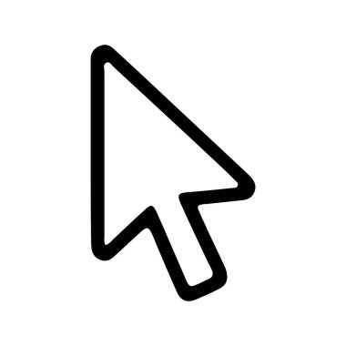 imleç simgesi, vektör illüstrasyon tasarımı