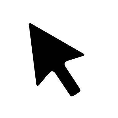 imleç simgesi, vektör illüstrasyon tasarımı