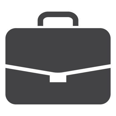 Çanta. Web simgesi basit illüstrasyon