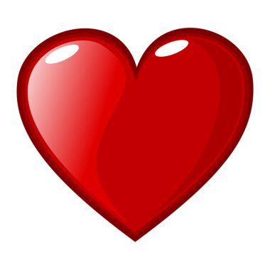 Arka planda kalp ikonu var. Aşk logosu kalp çizimi.