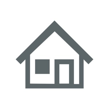 ev simgesi vektör illüstrasyonu