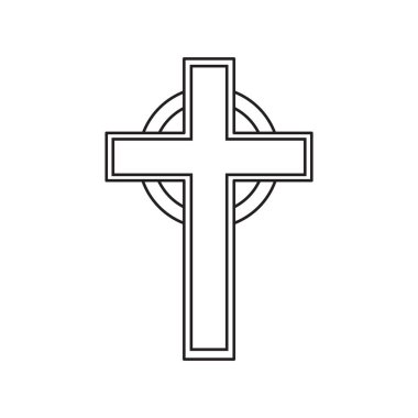 çapraz simge vektör illüstrasyonu