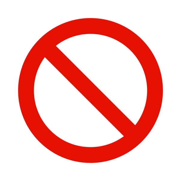 Non Fumare Segno Icona Illustrazione Vettoriale — Vettoriale Stock
