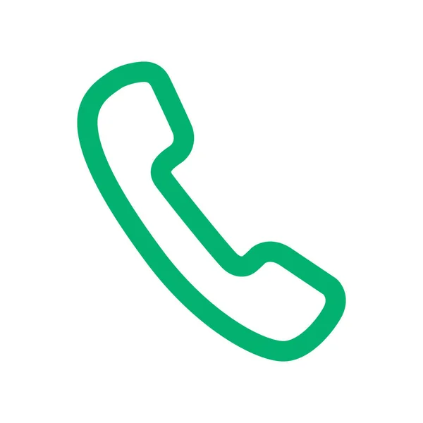 Vectorillustratie Pictogram Van Telefoon — Stockvector