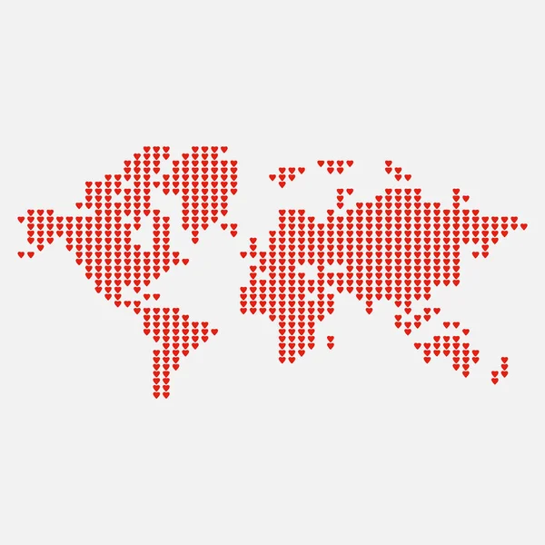 Dünya gezegen ikonu. vektör illüstrasyonu