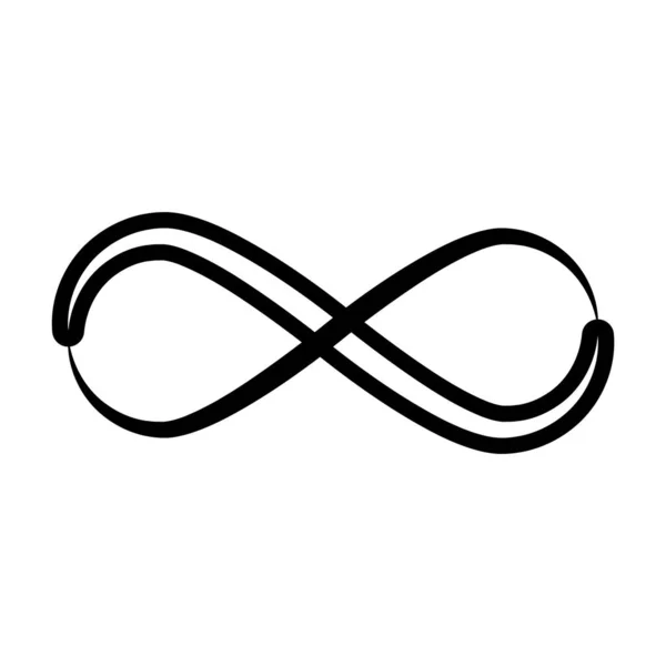 Sonsuzluk Vektör Logo Tasarım Şablonu — Stok Vektör