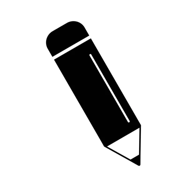 Vector Illustration Icon Pencil — Vettoriale Stock