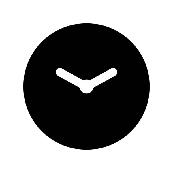Relógio Vetor Web Ícone —  Vetores de Stock