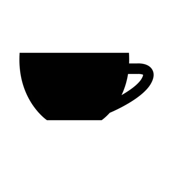 Café Icône Vectoriel Illustration — Image vectorielle