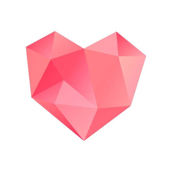 Heart Icon Background Love Logo Heart Illustration — Stock vektor