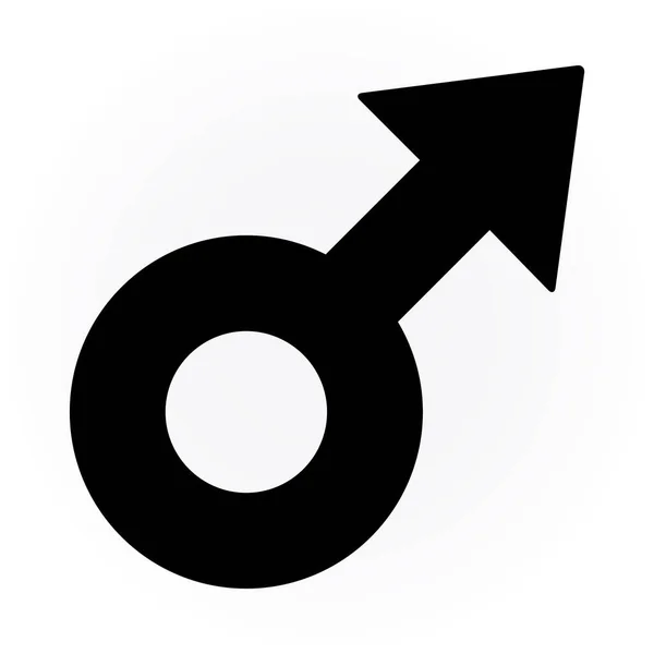 Μινιμαλιστική Διανυσματική Απεικόνιση Εικονίδιο Φύλου — Διανυσματικό Αρχείο