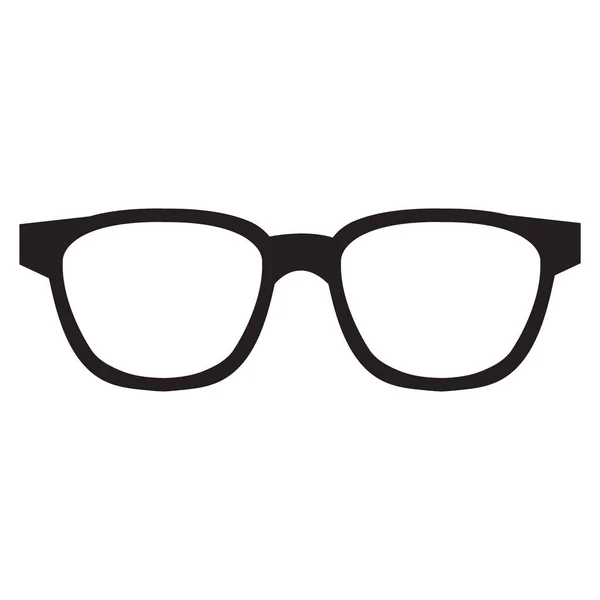Gözlük Simgesi Vektör Illüstrasyon Tasarımı — Stok Vektör