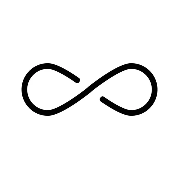 Sonsuzluk Vektör Logo Tasarım Şablonu — Stok Vektör