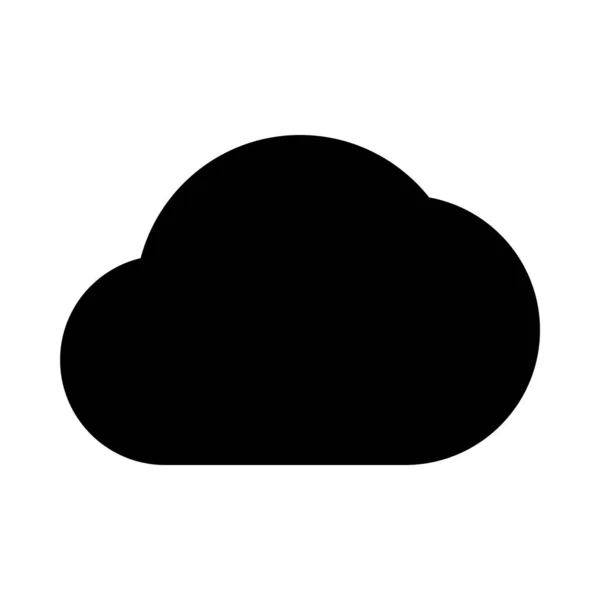 Cloud Web Vector Icon — Stock Vector