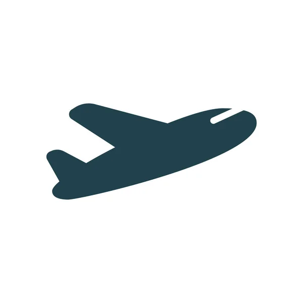 飛行機のベクトル図のアイコン — ストックベクタ