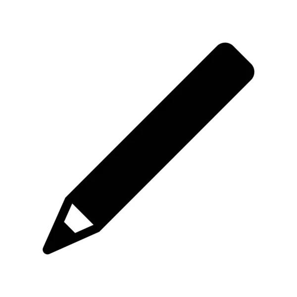 Vector Illustration Icon Pencil — Stock vektor