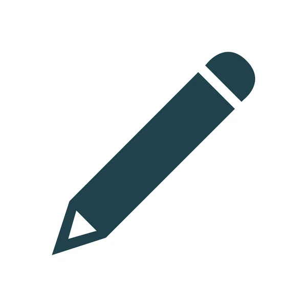 Vector Illustration Icon Pencil — Stock Vector