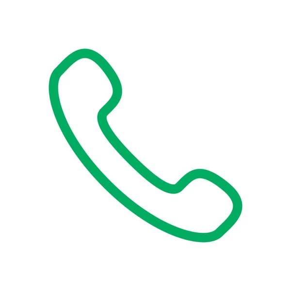 Vectorillustratie Pictogram Van Telefoon — Stockvector