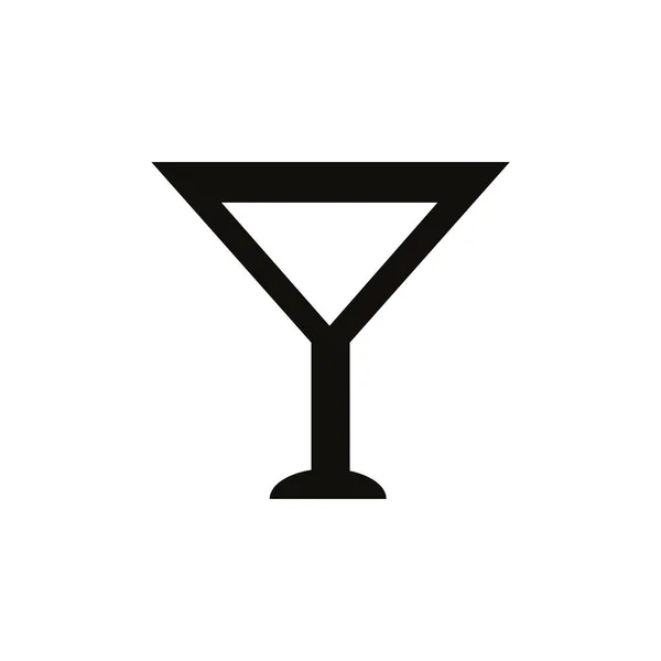Icône Cocktail Vecteur Isolé Sur Fond Blanc Pour Conception Votre — Image vectorielle