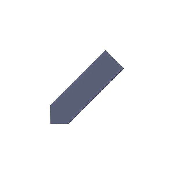 Vektor Illustration Symbol Des Bleistifts — Stockvektor