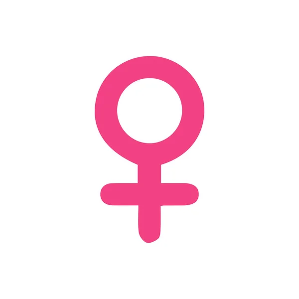 Гендерний Символ Значок Векторний Дизайн Ілюстрації — стоковий вектор