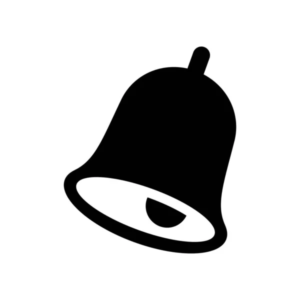 Icône Cloche Illustration Vectorielle — Image vectorielle