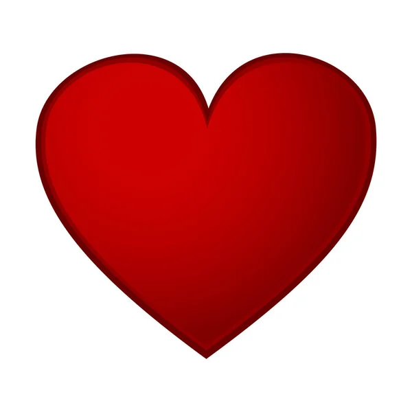 Heart Icon Background Love Logo Heart Illustration — Stock Vector