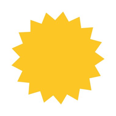 Çizgi film simgesinin vektör çizimi