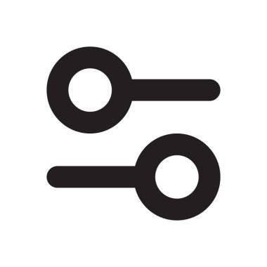 Anahtar simgesi vektör illüstrasyonu