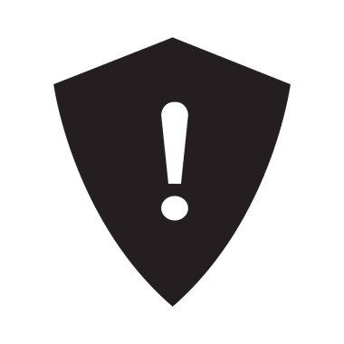 uyarı simgesi vektör illüstrasyonu